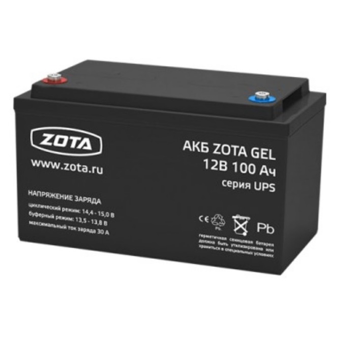 Аккумулятор Zota GEL 200-12 Slim
