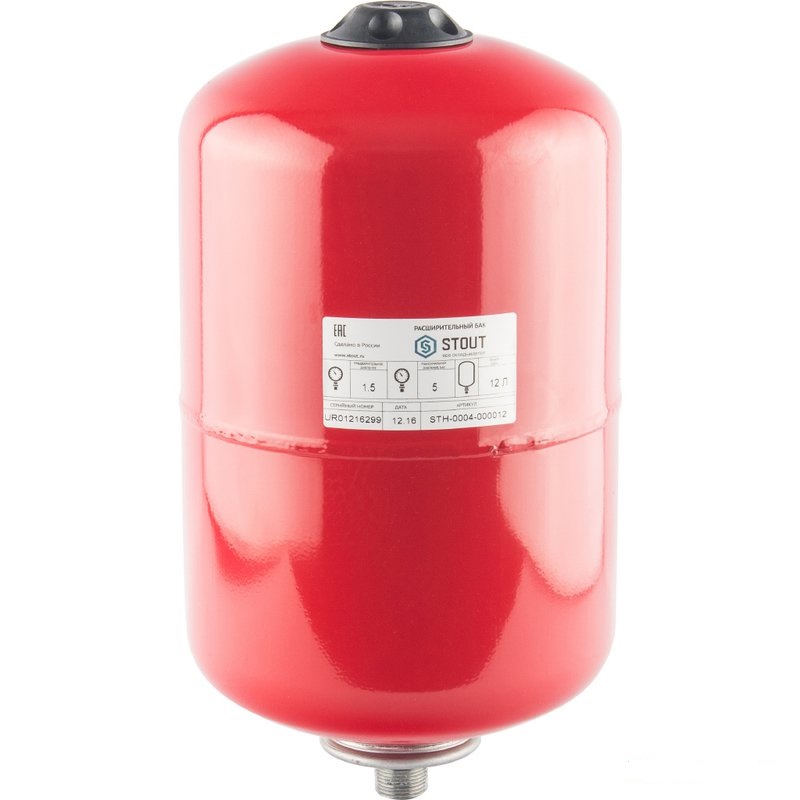 Расширительный бак Stout на отопление 12 литров (STH-0004-000012)