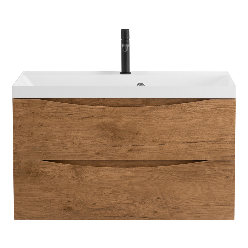 База под раковину подвесная BelBagno Marino 900х500х450 мм, Rovere Nature (MARINO-900-2C-SO-RN-P)