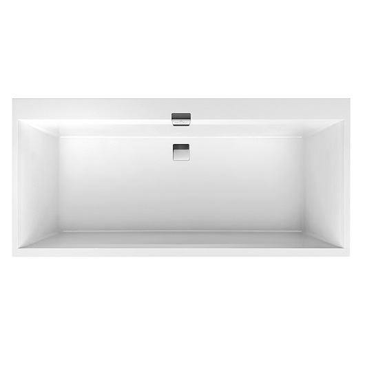 Ванна квариловая Villeroy & Boch Squaro Edge 12 160х75 см, цвет белый альпийский (UBQ160SQE2DV-01)