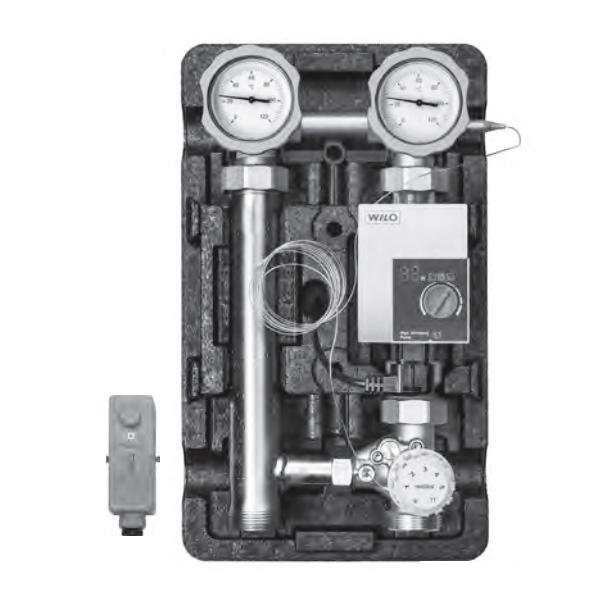 Насосная группа Meibes MK 1 с насосом Grundfos Alpha2 L 25-60 (ME 45890.10)