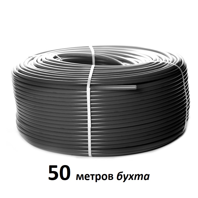 Труба Stout 25х3,5 PEX-a из сшитого полиэтилена с кислородным слоем, серая (бухта 50 м) (SPX-0001-002535)