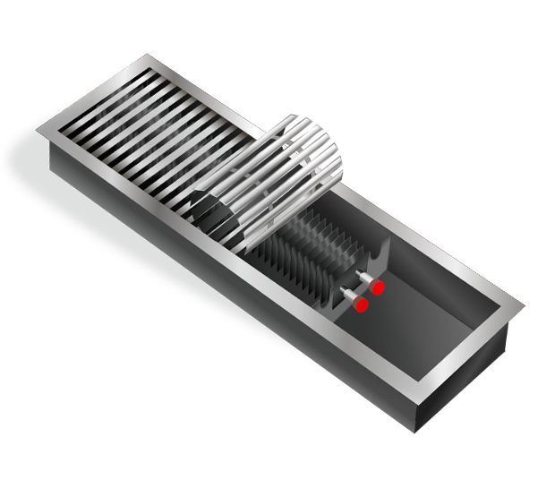 Конвекторы встраиваемые в пол