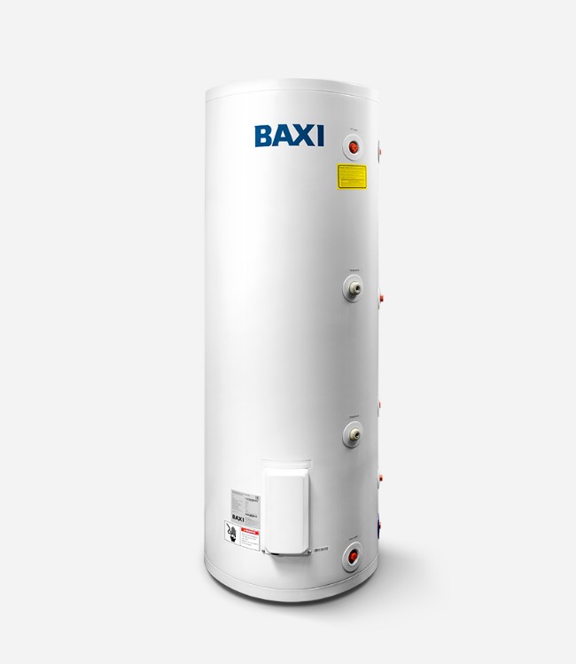 Бойлер косвенного нагрева Baxi UBC DC 500 с двумя змеевиками (CNEWT500D01)
