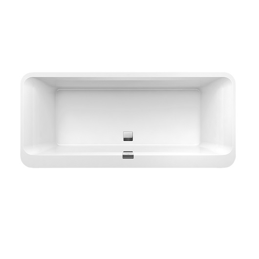 Ванна квариловая Villeroy & Boch Squaro Edge 12 180х80 см, цвет белый альпийский (UBQ180SQE7DV-01)