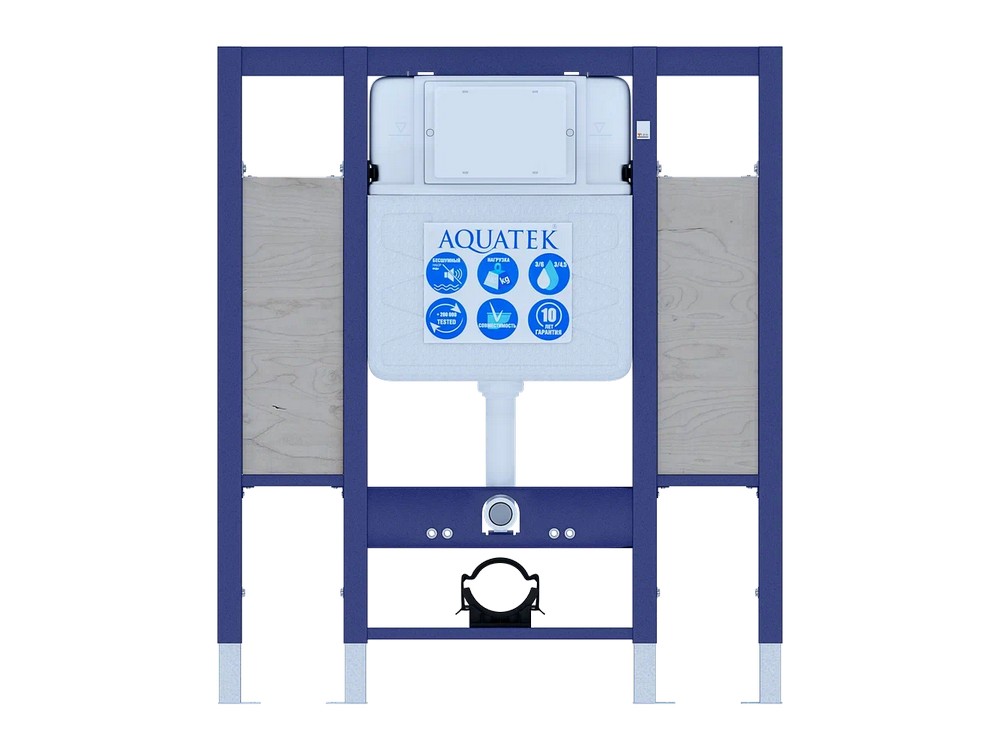 INS-0000015 Aquatek Монтажная рама для подв унитаза 1130*950*100 для лиц с ограниченными возможностями/установки поручней и опор(с комплектом крепежа)