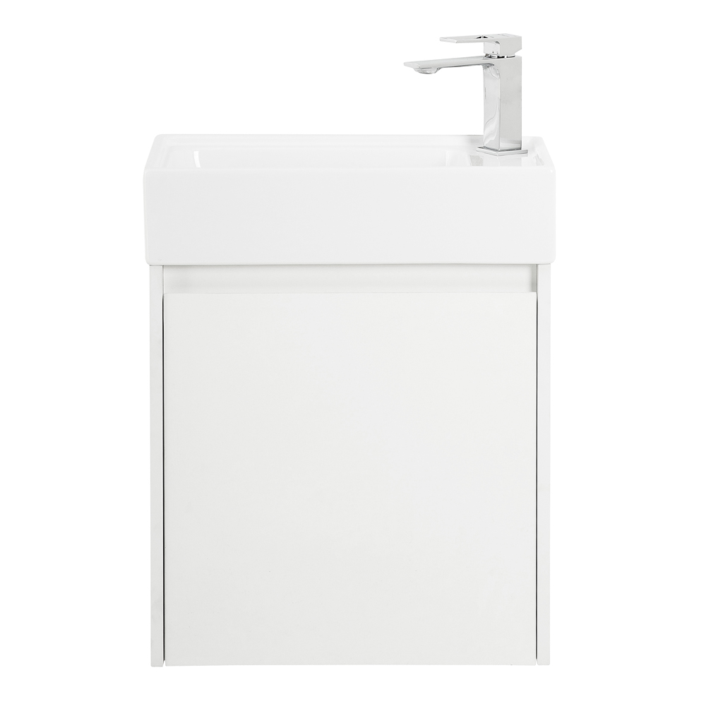 База под раковину подвесная BelBagno Kraft Mini 494х500х256 мм, Bianco Opaco (KRAFT MINI-500/260-1A-SO-BO-L)