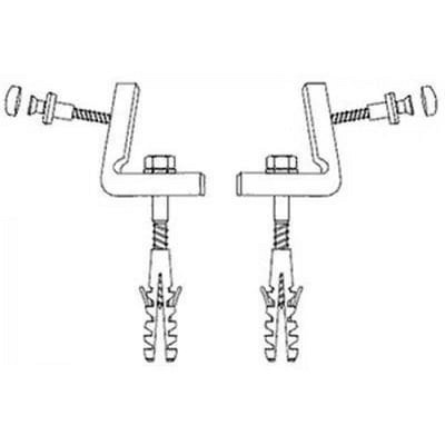 53630 GALA Arg Анкерное крепление для унитаза или биде