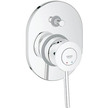 Смеситель для ванны Grohe BauClassic 29047000 хром