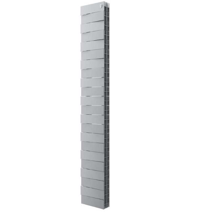 Радиатор Royal Thermo Piano Forte Tower 200 Silver Satin вертикальный, 22 секций