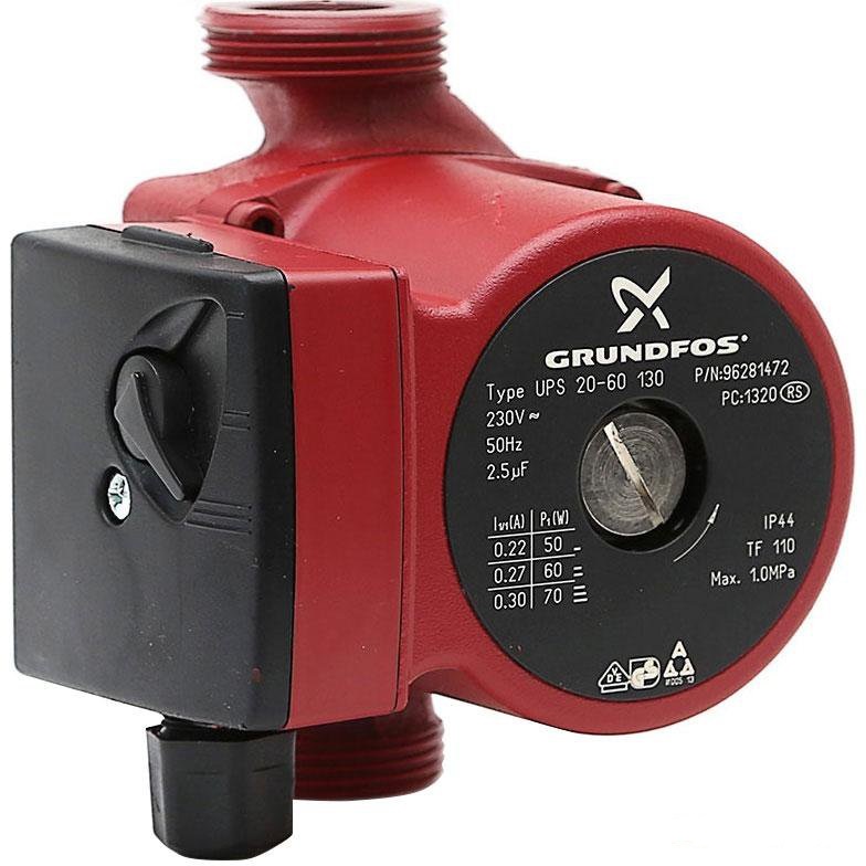 Насос циркуляционный Grundfos UPS 25-60 130 (96281476)