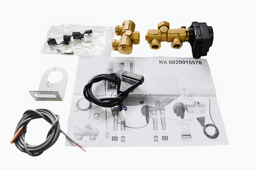 Комплект 3-х ходового клапана Protherm FUGAS для соединения котла с ...