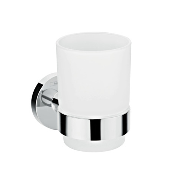 Стакан с держателем Hansgrohe Logis Universal хром (41718000)