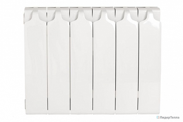 Биметаллический радиатор Sira RS 500, 12 секций, боковое подключение ...