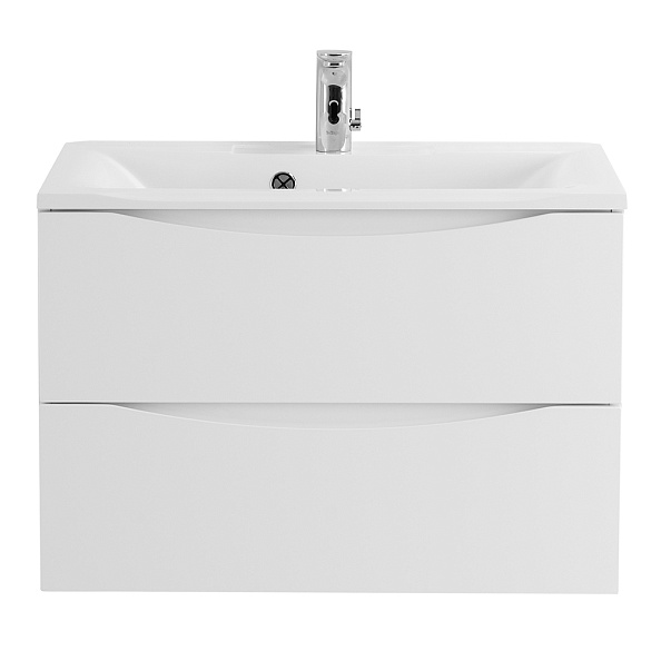 База под раковину подвесная BelBagno Marino 750х500х450 мм, Bianco Lucido (MARINO-750-2C-SO-BL-P)