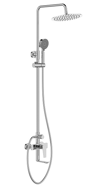 Душевая стойка BelBagno Ancona, хром (ANCONA-VSCM-CRM)